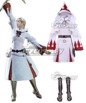 XIV FF14 White Mage B Edition Cosplay