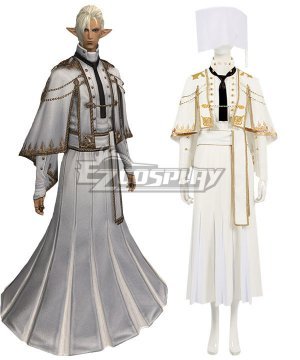 Final Fantasy XIV FF14 Fourchenault Leveilleur Cosplay Costume