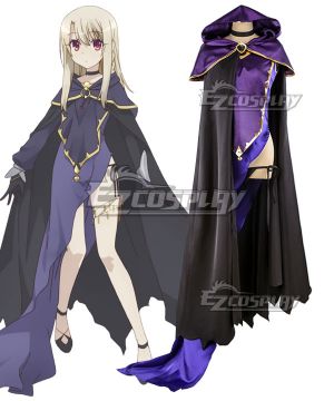 Illyasviel von Einzbern Caster Purple Black Cosplay