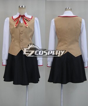  Unlimited Blade Works UBW Rin Tohsaka Cosplay  - Without coat