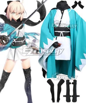 Saber Altria Pendragon King Arthur Okita Souji Cosplay