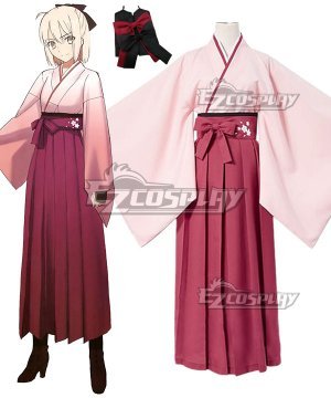 Sakura Saber Okita Souji Cosplay