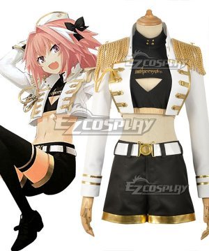 Rider of Black Astolfo Type Moon Racing Uniform Cosplay