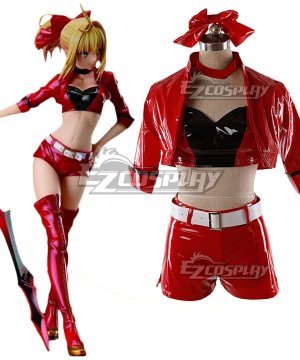 Nero Claudius TYPE-MOON Racing Ver. Red Saber Cosplay