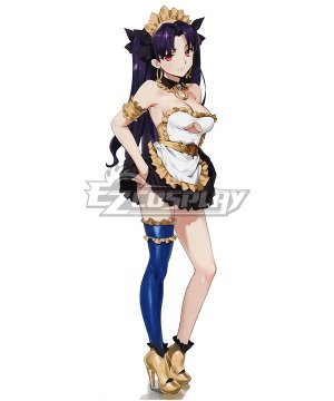 Fate Grand Order Archer Ishtar Maid Wear Cosplay