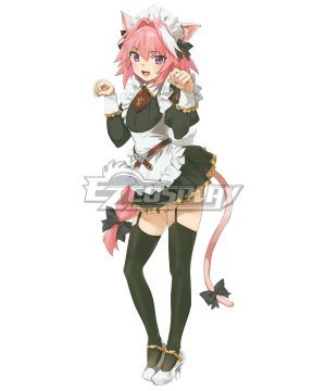 Fate Apocrypha Fate EXTELLA LINK Rider Of Black Astolfo Maid Wear Cosplay