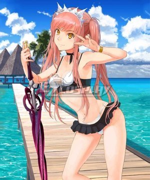 Fate Grand Order Rider Medb Maid Swimsuit Cosplay