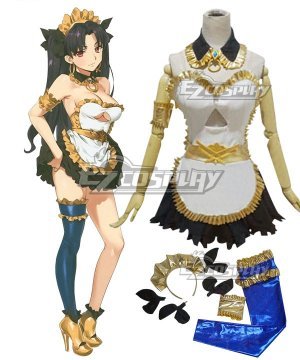 Fate Grand Order FGO Archer Ishtar Maid Wear Cosplay  - Leather Edition