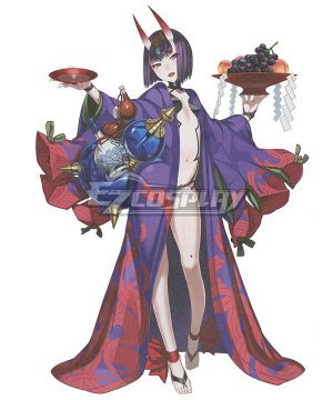 FGO Assassin Shuten Douji Long Kimono Cosplay