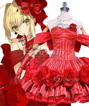 FGO Saber Caster Nero Claudius Idol Emperor Cosplay