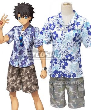 Ritsuka Fujimaru Tropical Summer Male Master Cosplay