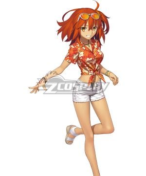 FGO Ritsuka Fujimaru Tropical Summer FeMale Master Cosplay