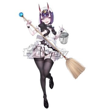 Fate Grand Order Assassin Shuten Douji Maid Cosplay