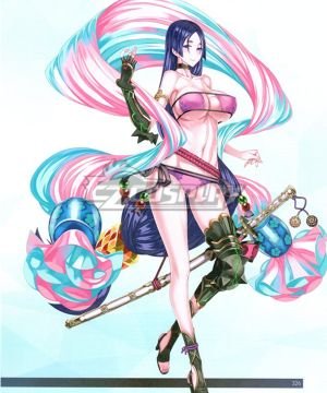 FGO Lanceer Minamoto no Yorimitsu Minamoto no Raikou Swimwuit Cosplay