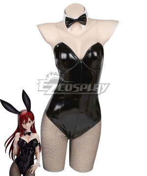 Erza Scarlet Bunny Girl Jumpsuit Cosplay