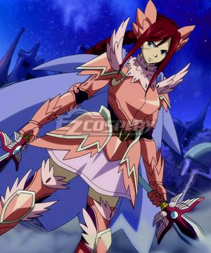 Erza Scarlet Armadura Fairy Cosplay