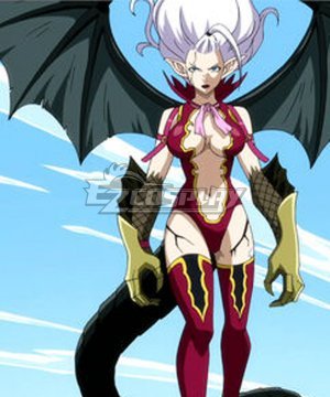 Fairy Tail Mirajane Satan Soul Sitri Cosplay Costume