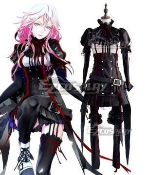 Guilty Crown Inori Yuzuriha EGOIST Reloaded Genocidal Organ Cosplay Costume