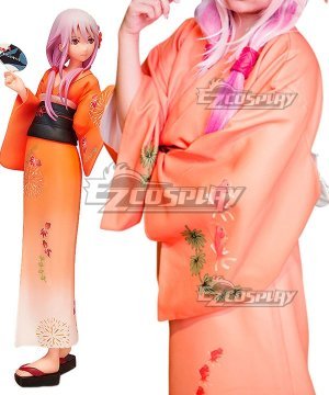 Inori Yuzuriha Kimono Cosplay