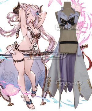 Narmaya White Swimsuit Cosplay