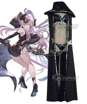 Narmaya Black Swimsuit Cosplay