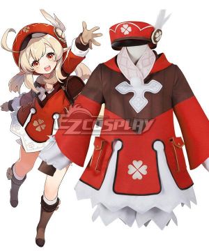 Kids Size Genshin Impact Klee Cosplay