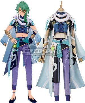 Genshin Impact Baizhu Halloween Customize Cosplay Costume