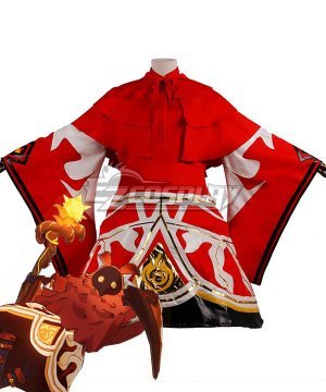 Genshin Impact Pyro Abyss Mages Cosplay Costume