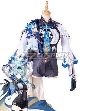 Genshin Impact Eula Halloween Customize Cosplay Costume