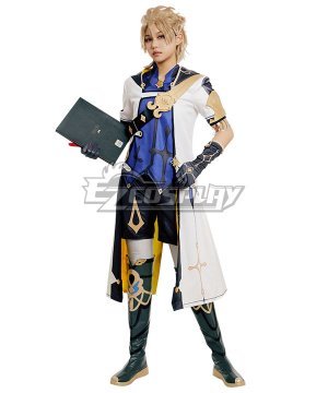 Genshin Impact Albedo Halloween Cosplay Costume