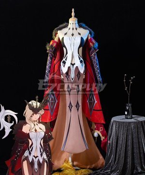 Genshin Impact La Signora Halloween Cosplay Costume