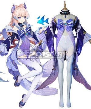 Genshin Impact Kokomi Halloween Cosplay Costume