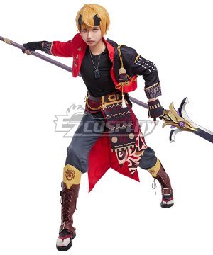 Genshin Impact Thoma Halloween Cosplay Costume