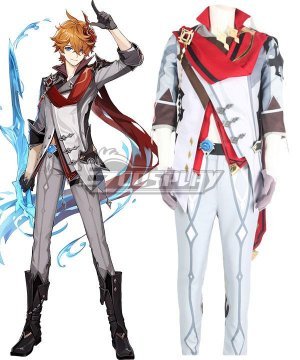 Genshin Impact Childe Tartaglia Customize Size Halloween Cosplay Costume