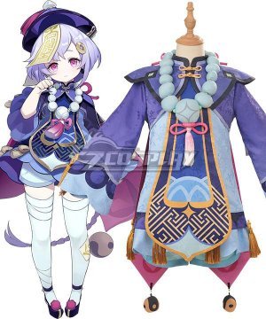 Kids Size Genshin Impact Qiqi Cosplay