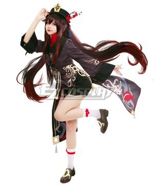 Genshin Impact Hu Tao Hutao Halloween Cosplay Costume