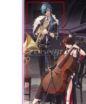 Genshin Impact Concert Online Kaeya Cosplay Costume