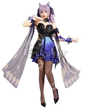 Genshin Impact Keqing Opulent Splendor Cosplay Costume