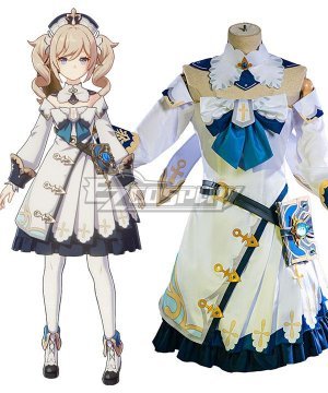 Genshin Impact Barbara Cosplay Costume B Edition