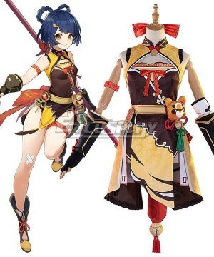 Genshin Impact Xiangling Cosplay Costume A Edition