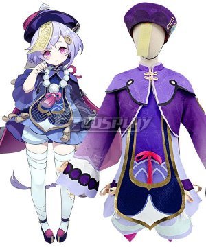 Genshin Impact Qiqi Cosplay Costume New Edition