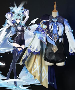 Genshin Impact Eula Cosplay Costume