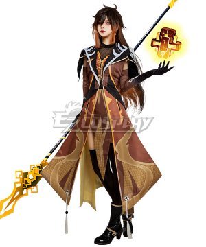 Genshin Impact Zhongli Female Cosplay Costume