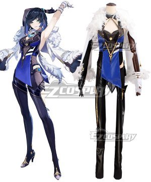 Genshin Impact Yelan Customize Size Cosplay Costume