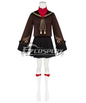 Genshin Impact Hu Tao Hutao Original JK Uniform Cosplay Costume