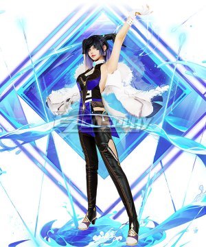 Genshin Impact Yelan Cosplay Costume New Edition