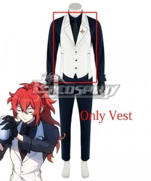 Project Comics Diluc Only Vest Cosplay