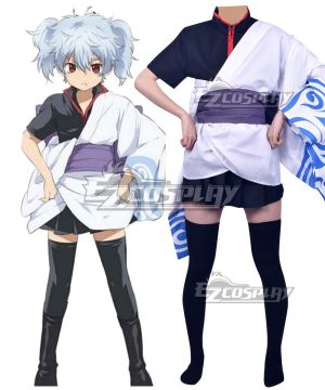 Female Sakata Gintoki Loli Cosplay