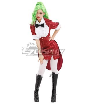 Beetlejuice Bishoujo Betelgeuse Female Red Halloween Cosplay