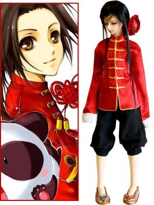 China Wang Yao Cosplay  from Axis Powers Hetalia